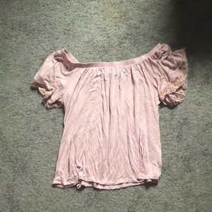 Off the shoulders blouse